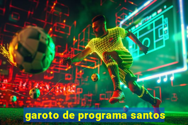 garoto de programa santos